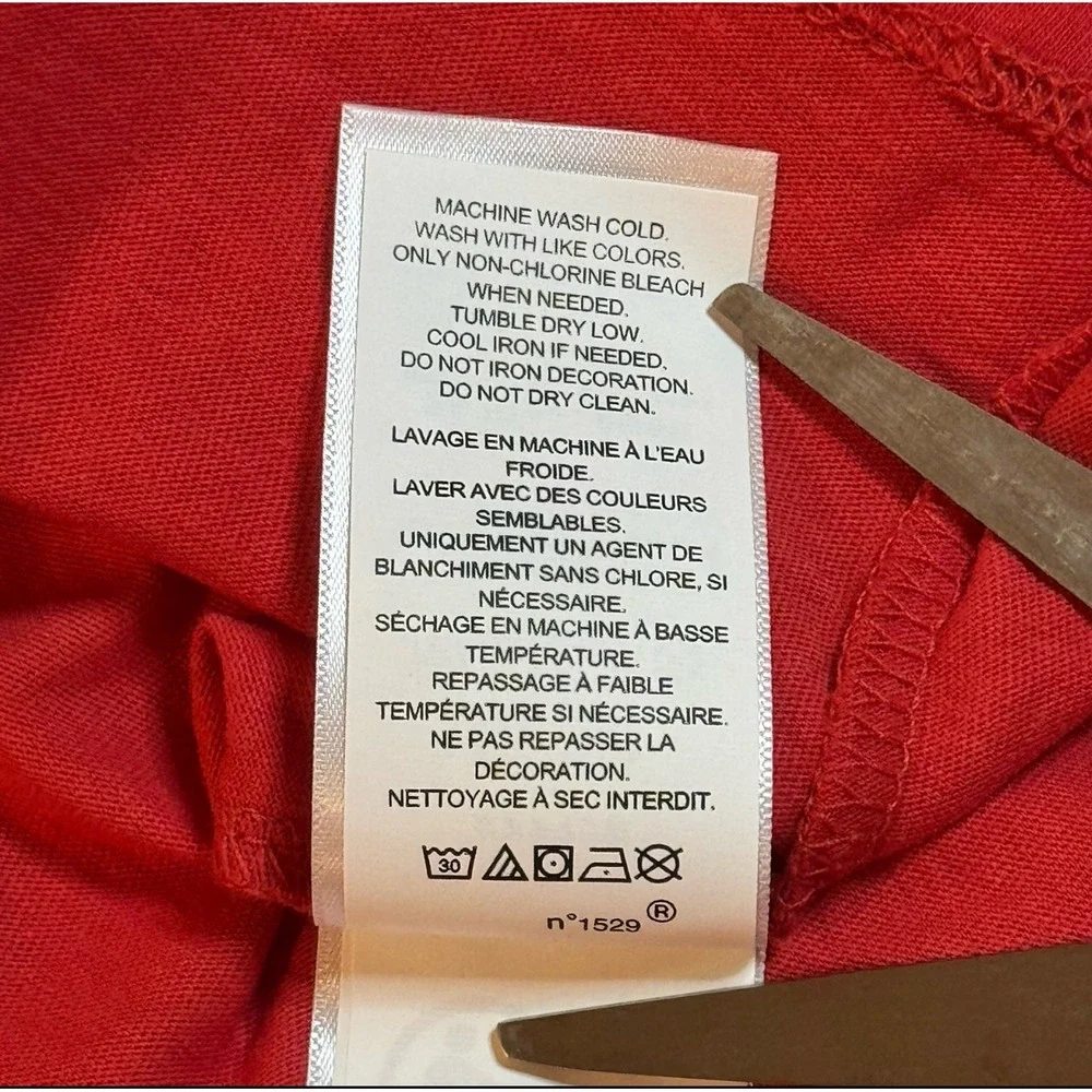 Polo Ralph Lauren Red Lightweight Pullover Hoodie Sweatshirt T Shirt Men's 2XL